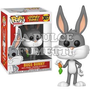 LOONEY YUNES : BUGS BUNNY - VINYL FIGURE #  307- POP FUNKO 